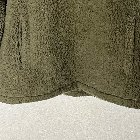 Kookaburra By Ugg Green 1/4 Zip Warm Pullover Jacket Sz Small - Picture 3 of 5